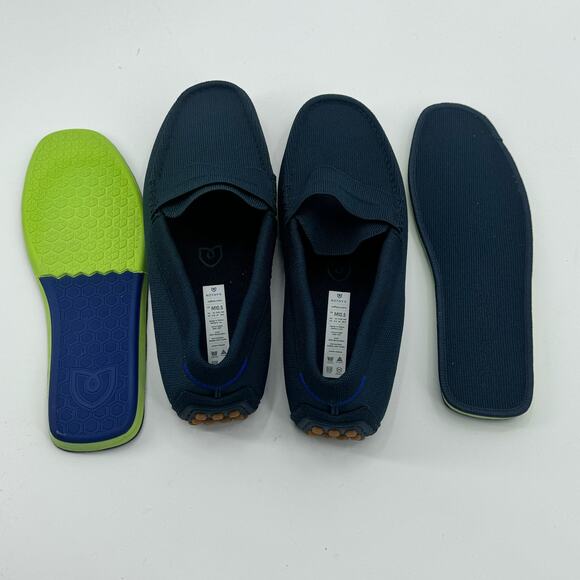 ROTHY\'S The Driving Loafer in Navy Blue Men’s Size 10.5M NWOB main image 13